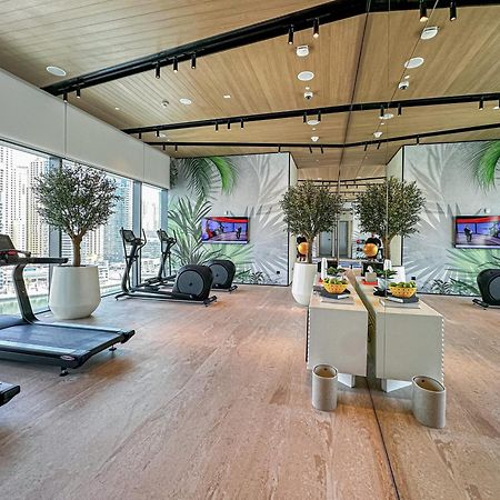 Modern 2Br High Floor Haven In Vida Dubai Marina公寓 外观 照片