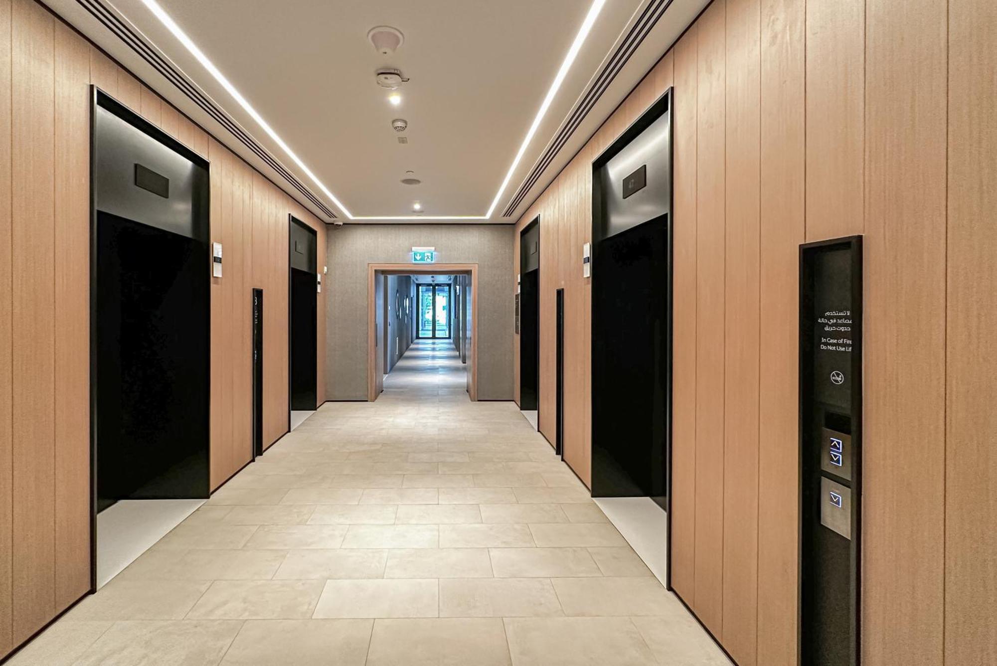 Modern 2Br High Floor Haven In Vida Dubai Marina公寓 外观 照片