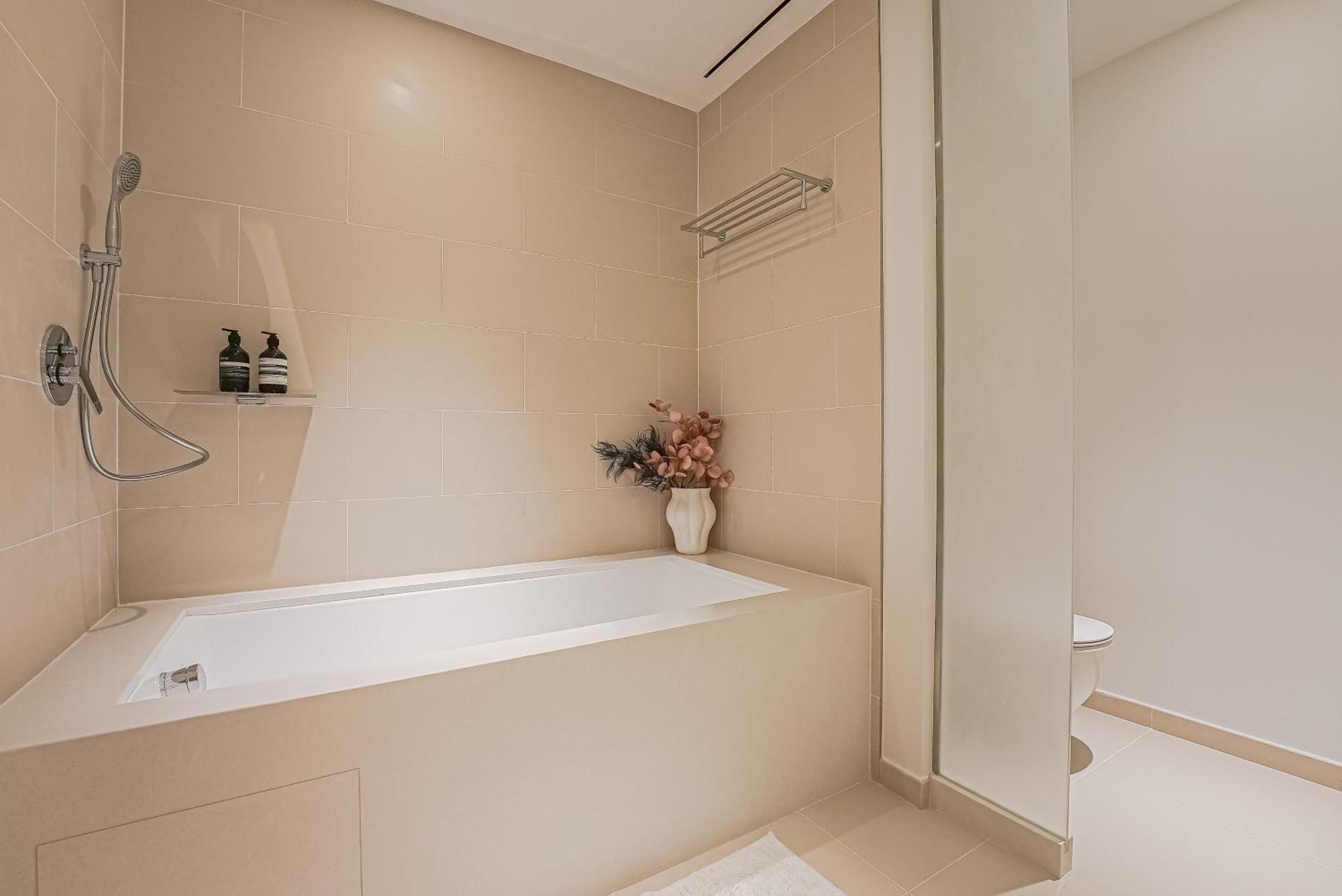 Modern 2Br High Floor Haven In Vida Dubai Marina公寓 外观 照片