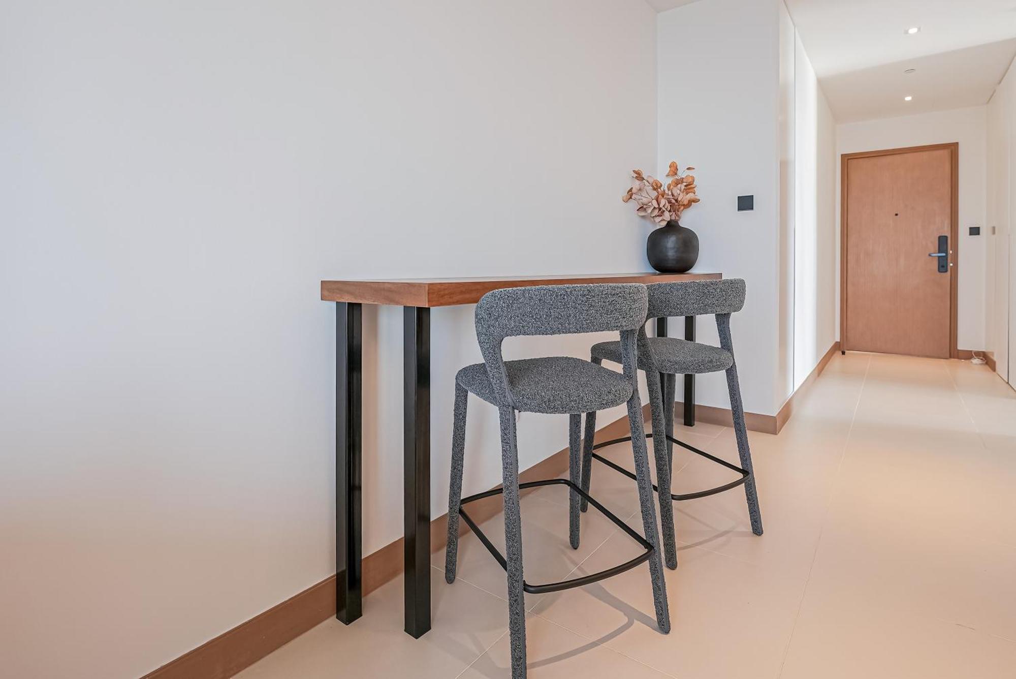 Modern 2Br High Floor Haven In Vida Dubai Marina公寓 外观 照片