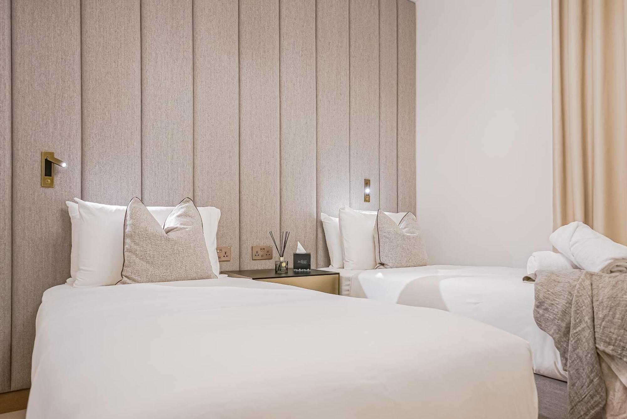 Modern 2Br High Floor Haven In Vida Dubai Marina公寓 外观 照片