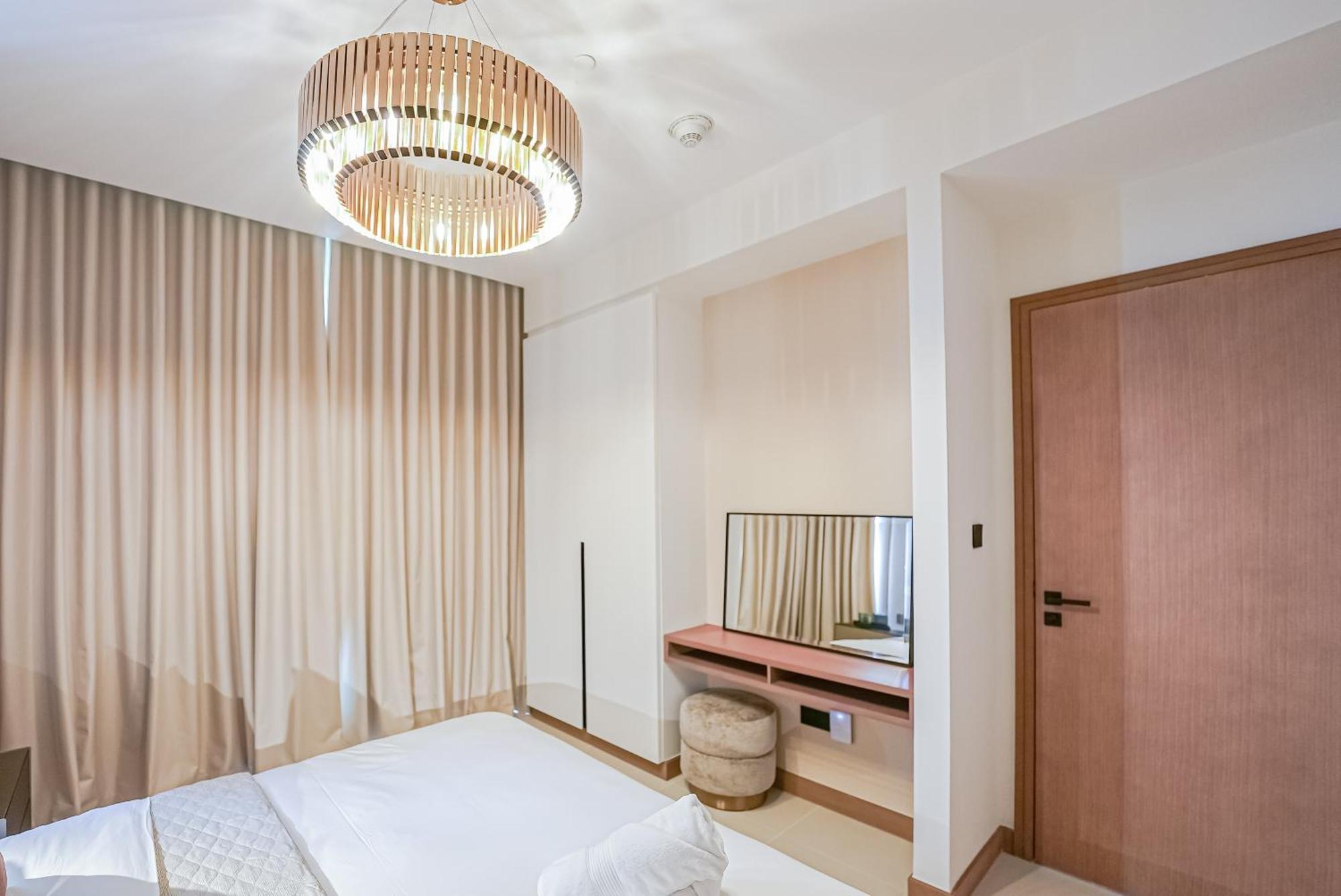 Modern 2Br High Floor Haven In Vida Dubai Marina公寓 外观 照片