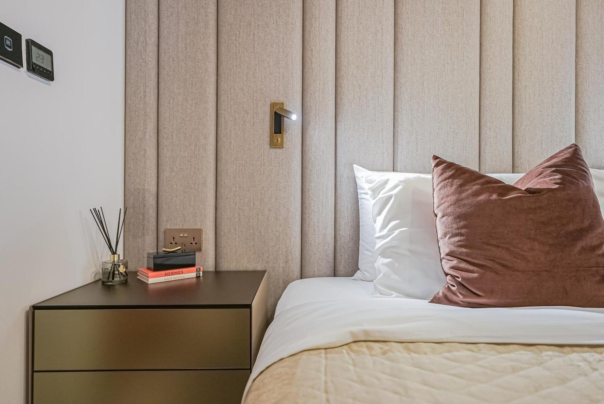 Modern 2Br High Floor Haven In Vida Dubai Marina公寓 外观 照片